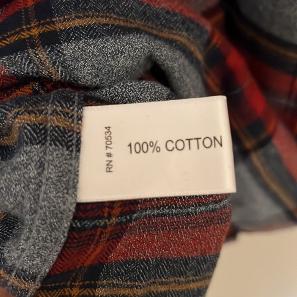 Orvis Fairbanks long-sleeved flannel shirt - Medium - Picture 5 of 7